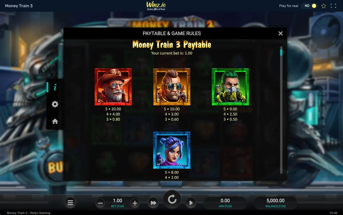 Winz Casino.de-Money Train 3-image-2